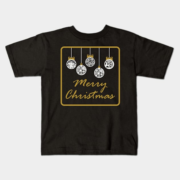 Merry Christmas Kids T-Shirt by AS Shirts